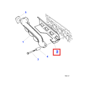 Exhaust Manifold Gasket NCA2906AD/NCA2906AE