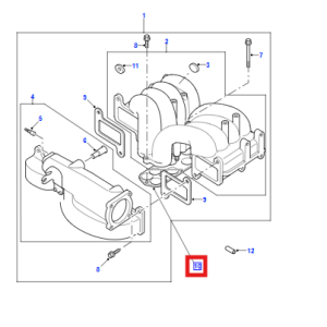 Inlet Manifold Gasket ERR6621