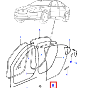 Door Seal C2Z11447/C2Z27143