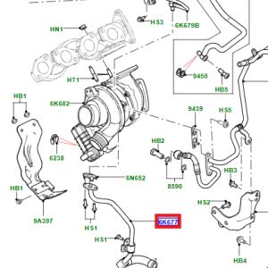 Oil Return Hose LR032129
