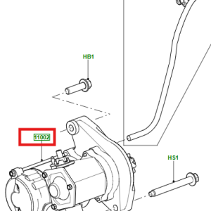 Starter Motor LR011262