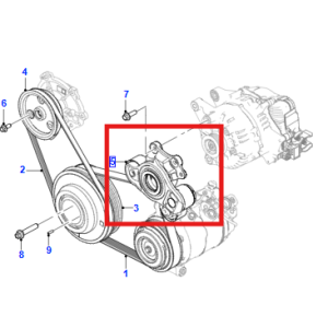 Drive Belt Tensioner LR183531/106123462
