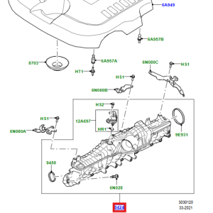 Inlet Manifold LR180972/JDE41556