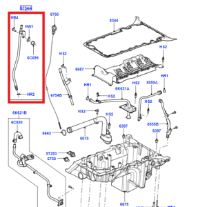 Oil Level Indicator Tube LQN500070