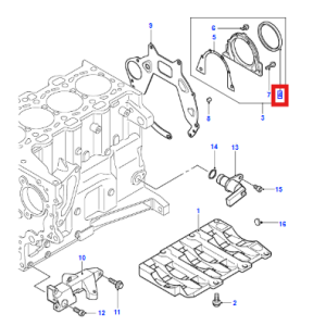 Rear Crankshaft Oil Seal LUF100540L
